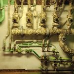 Fishing vessel factory (piping insulation and bulkheads)